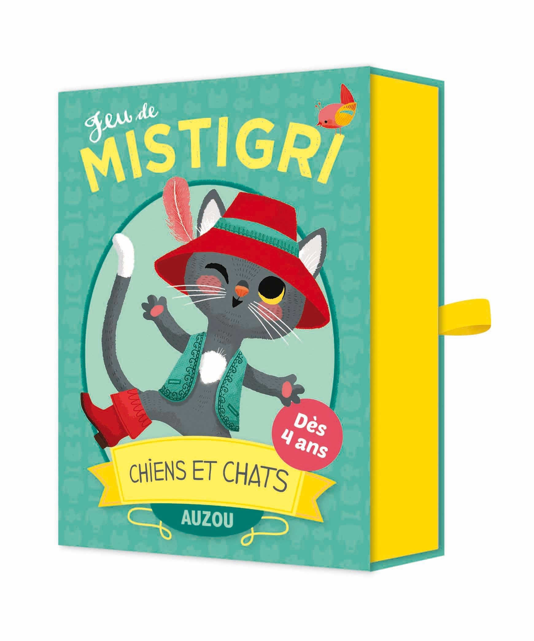 Auzou Jeu de Mistigri chiens et chats (French)