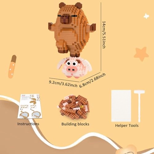 Capybara Building Block Set - Capybara 640 pcs