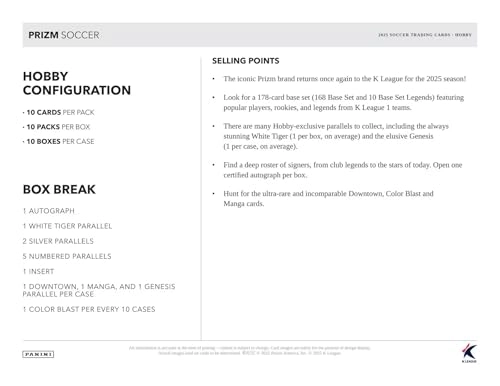 Prizm K League - 178pcs