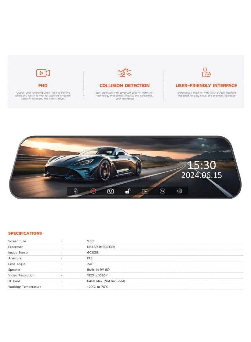 PD-LFST086-BK 1920x1080P