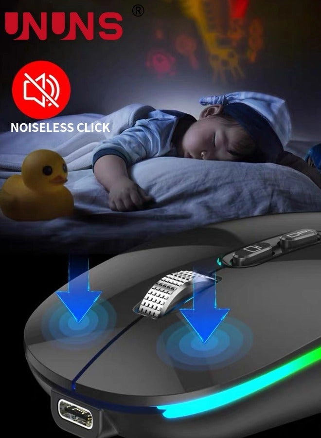 Rechargeable Wireless Bluetooth Mouse - Wireless