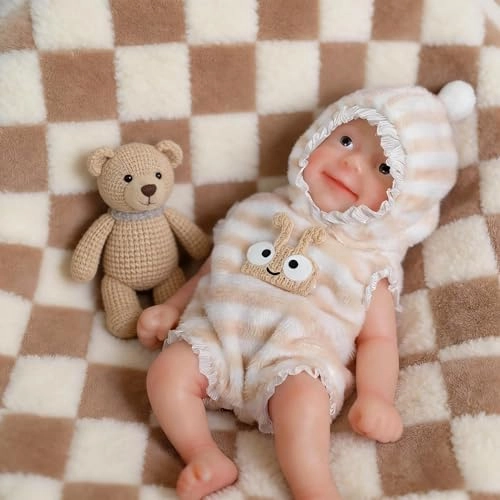 Reborn Baby Doll - 6 inch Silicone