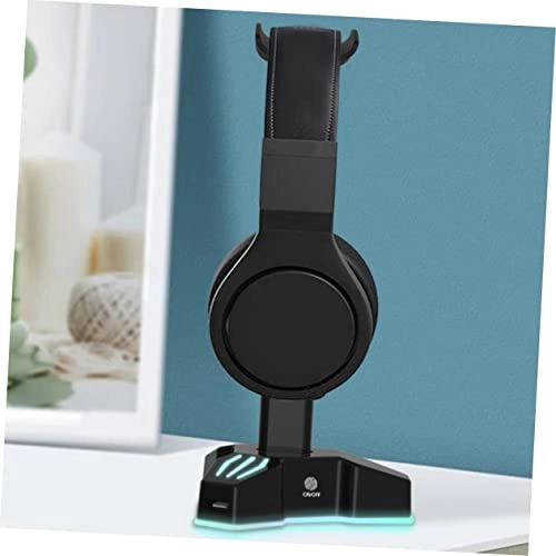Headphone Stand for Headphones - USB Port RGB Lighting