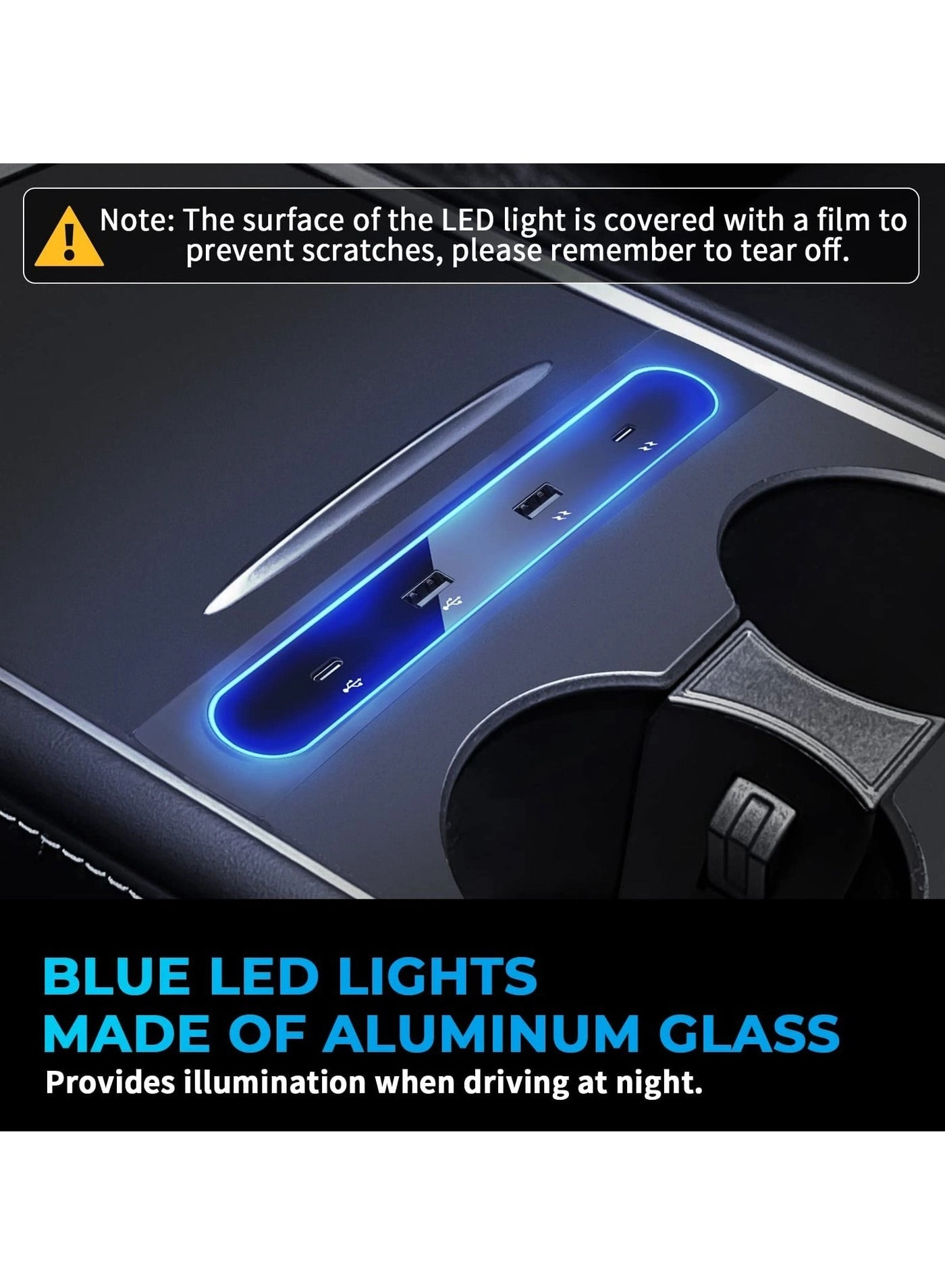 Docking Station - 2 Type C Tesla Model 3 / Y 2021-2022