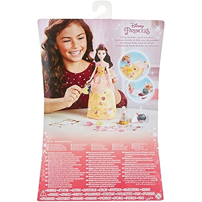 Belle Fashion Doll - Glitter Multi-Colour Ages 5+