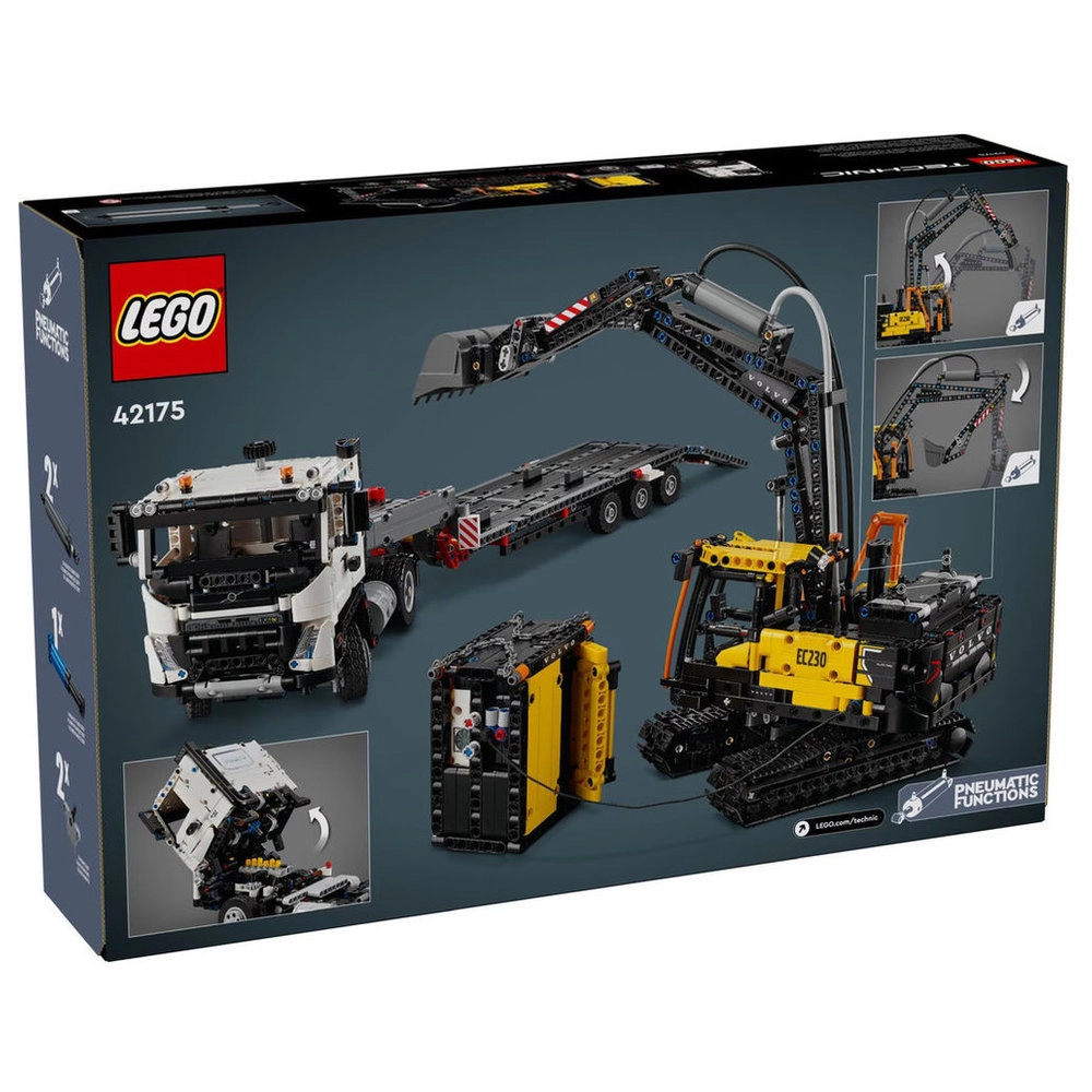 Technic Volvo FMX Truck + EC230 Electric Excavator (42175)