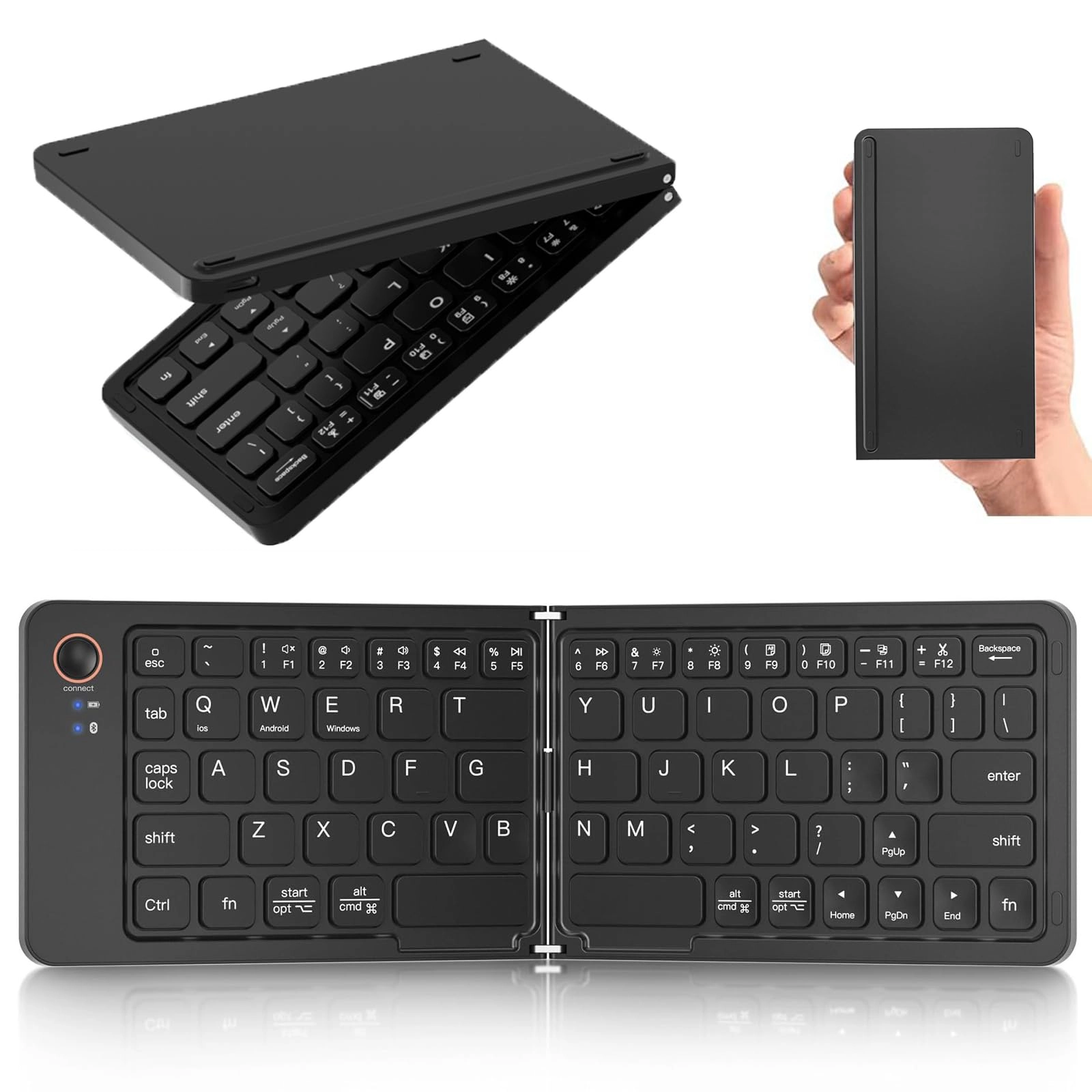 Foldable Bluetooth Keyboard - Wireless