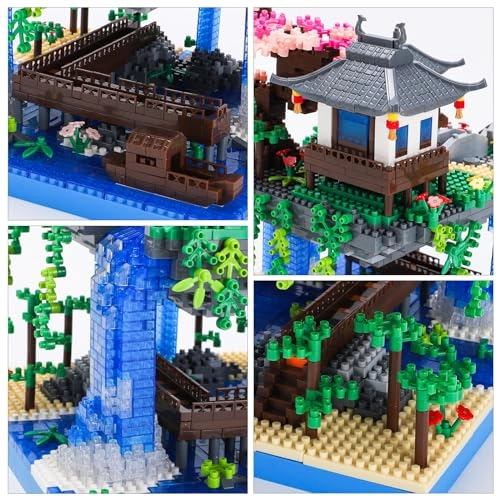 Cherry Blossom Bonsai Tree - Peach Blossom 3300pcs