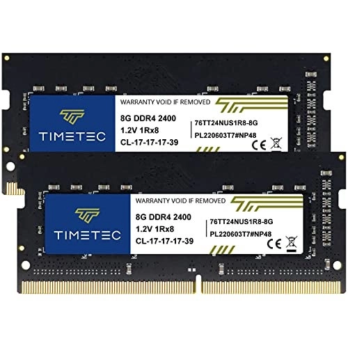 Timetec DDR4 2400MHz - 16GB 260 Pin SODIMM