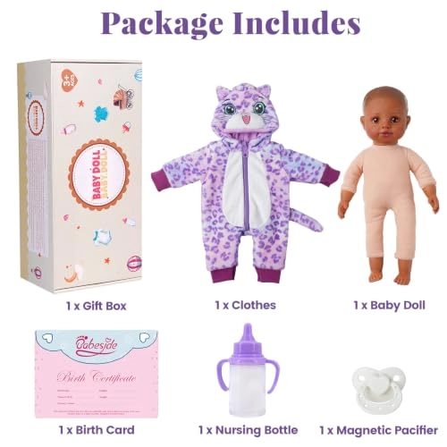Jaden Reborn Doll - Vinyl Ages 3+