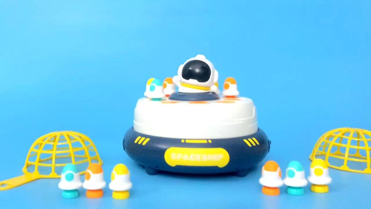 Pop Up Rocket Board Game - 4-10 Year Old