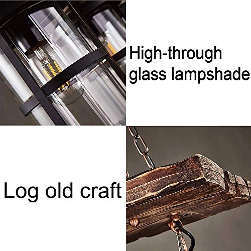 Solid Wood Chandelier - 60cm