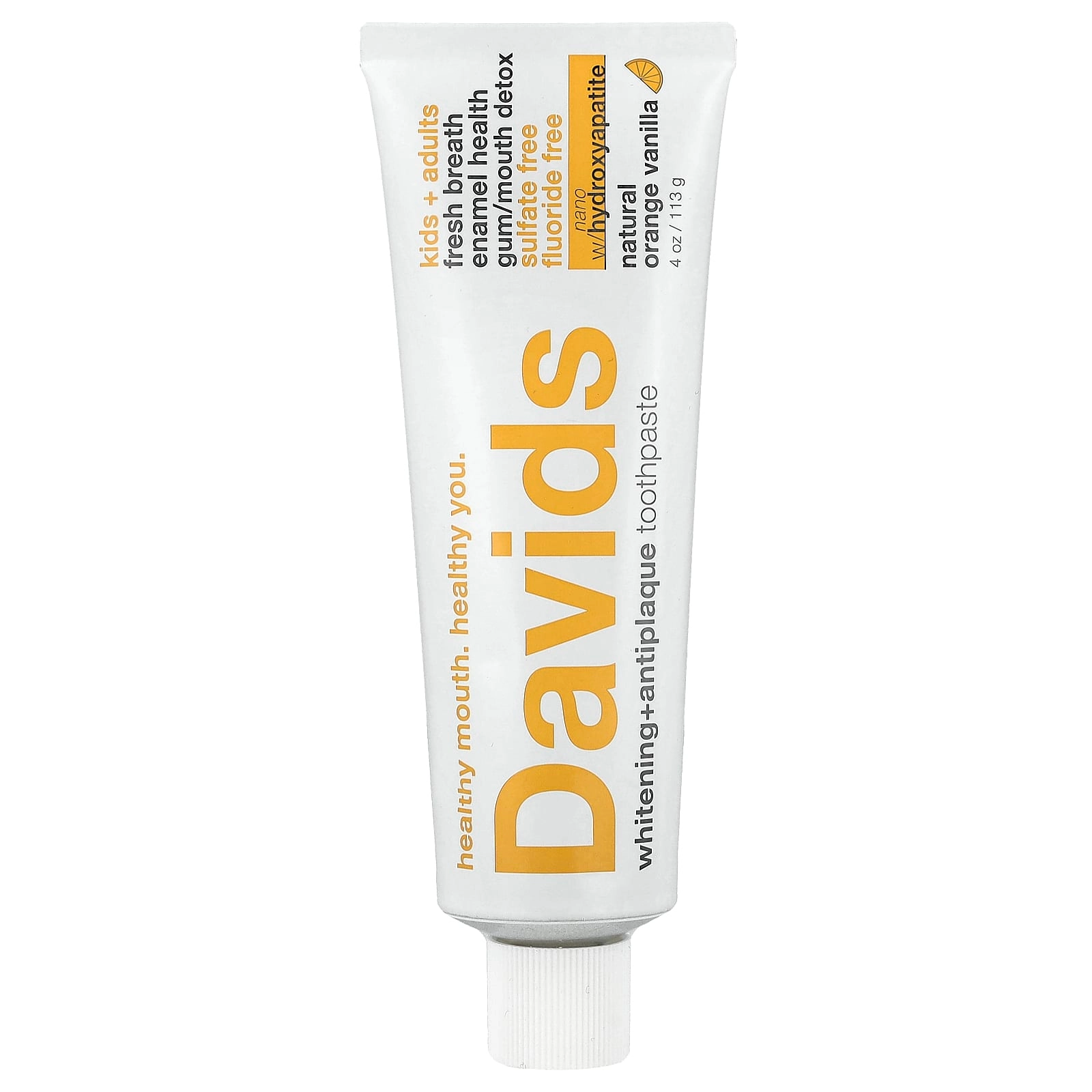Davids Kids + Adults Whitening + Antiplaque Toothpaste