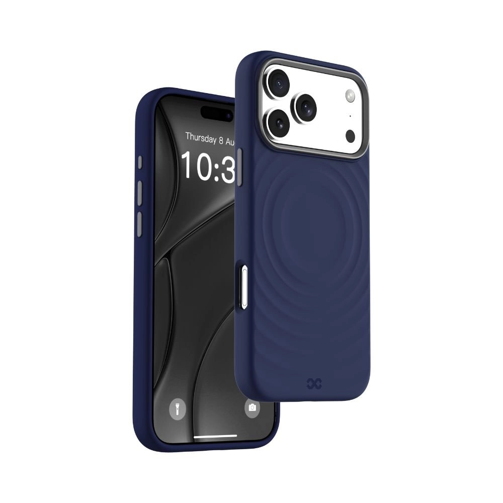 INFINYTY QUIVERX Ripple Case with Metallic Camera Frame for iPhone 17 Pro Max