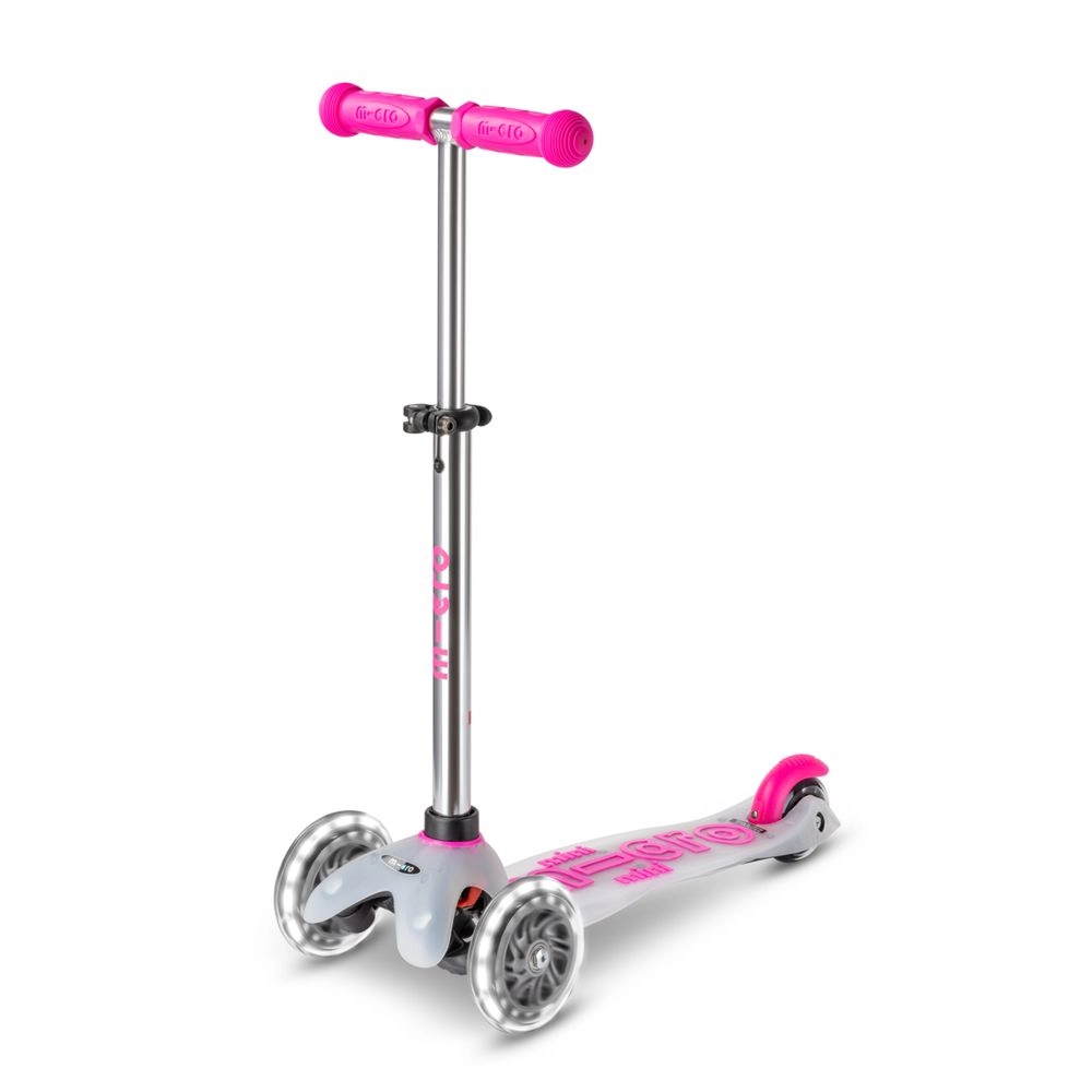Mini Deluxe 3-Wheel Kick Scooter – 120/85 mm LED