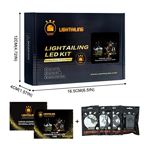 Led Light Compatible with LEGO 76388 Harry Potter Hogsmeade Village Visit