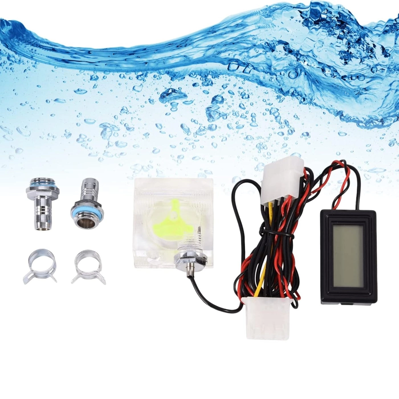 woobles Water Flow Meter + Thermometer