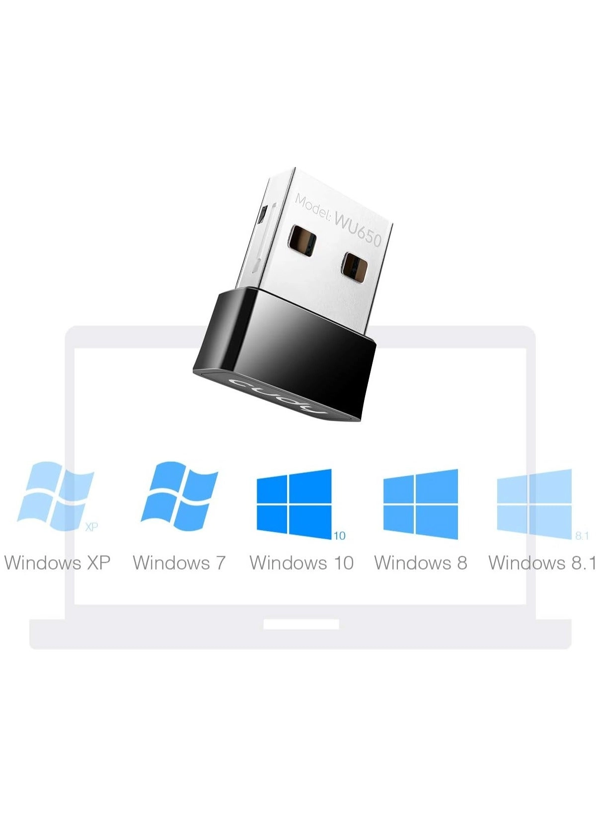 AC650 - 5GHz/2.4GHz USB Wireless