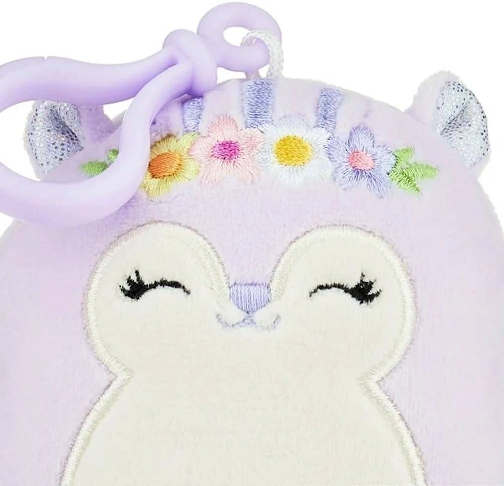 Sydnee The Squirrel 9 cm Clip-On Plush Toy