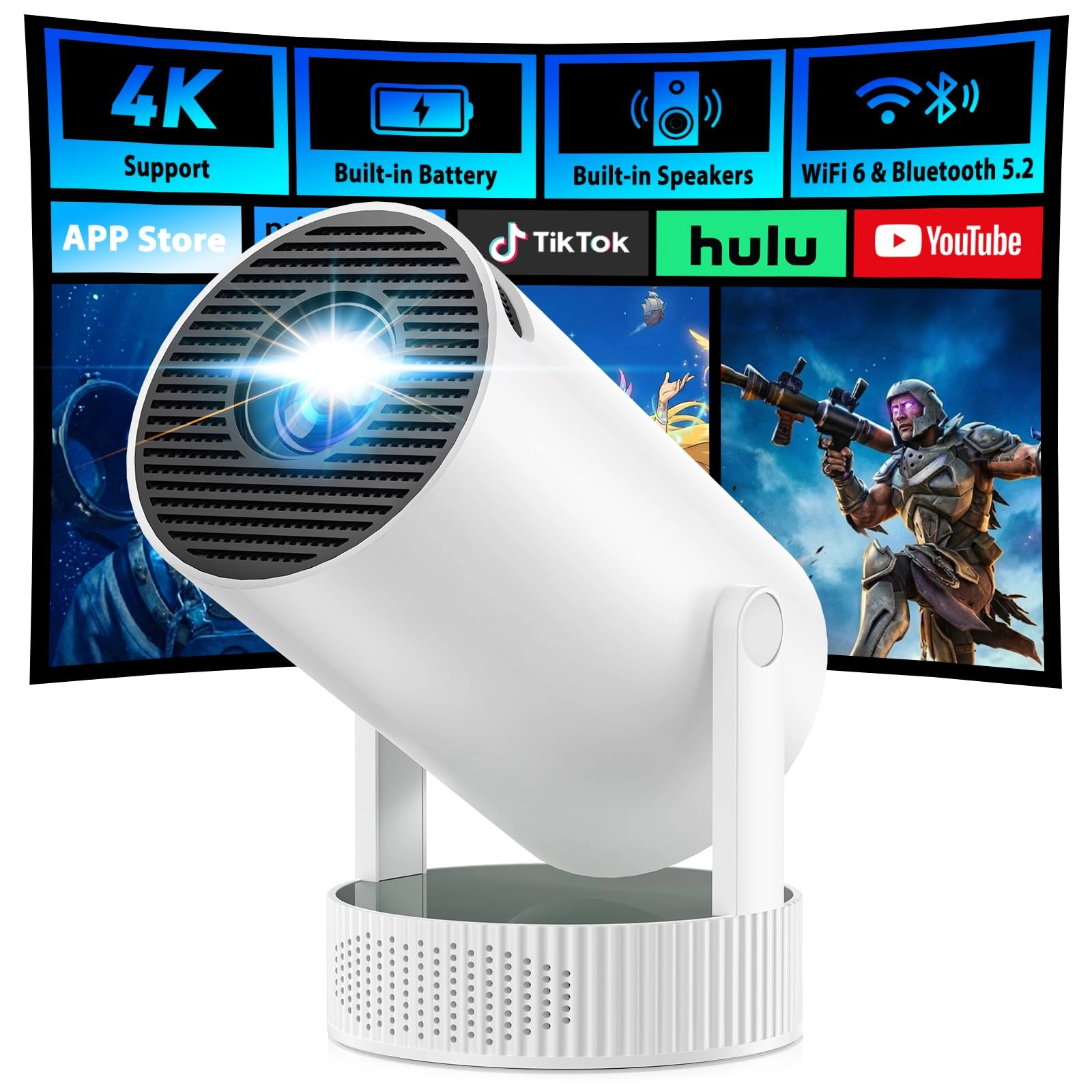 PR09 300 ANSI Lumens 3840 x 2160