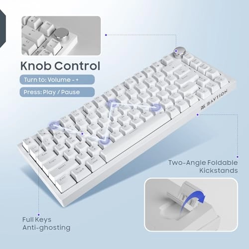 Mechanical Gaming Keyboard - 75% Compact Wired