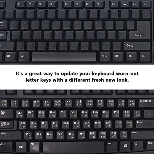 Thai Keyboard Stickers