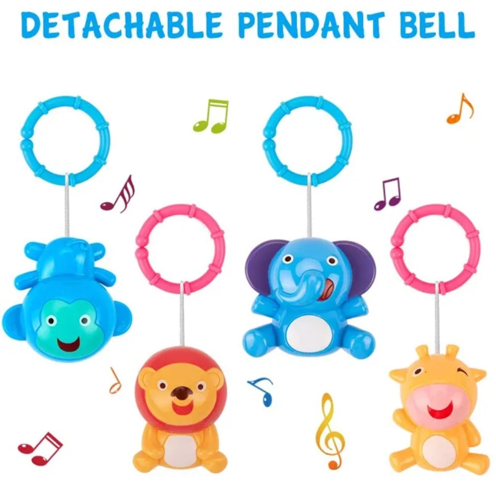 Baby Play Gym Round Piano Mat Activity Center - 0 month and above