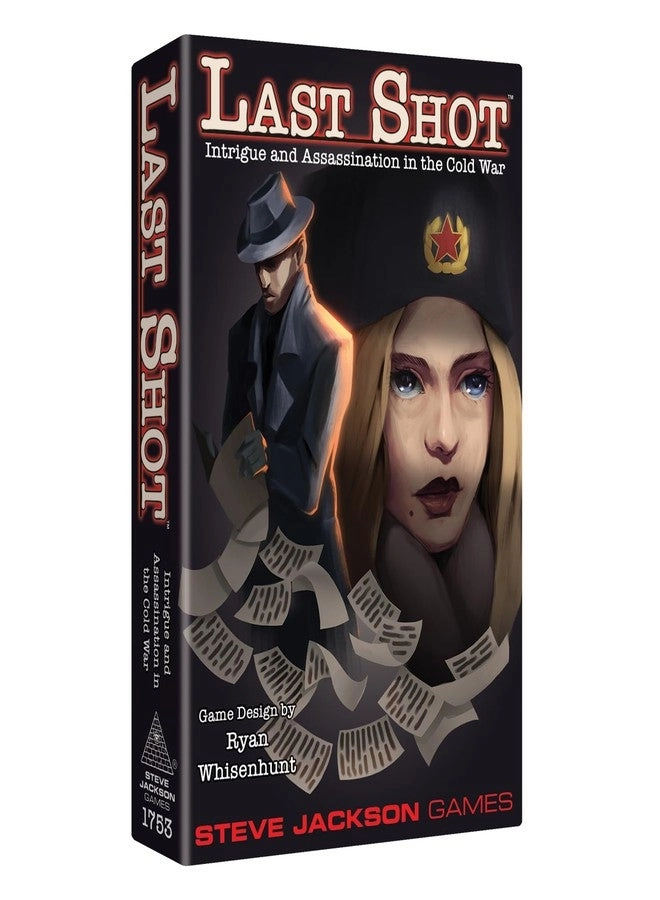 STEVE JACKSON GAMES Last Shot: Intrigue and Assassination in The Cold War - Card Game