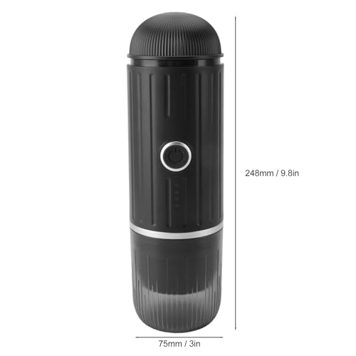 Portable Travel Coffee Maker - 80ml capsules and coffee powder