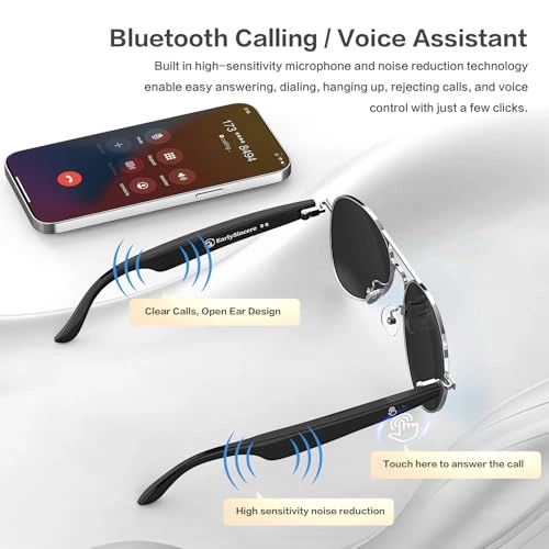 AI Smart Glasses - Bluetooth 163 Languages Anti-Blue Light