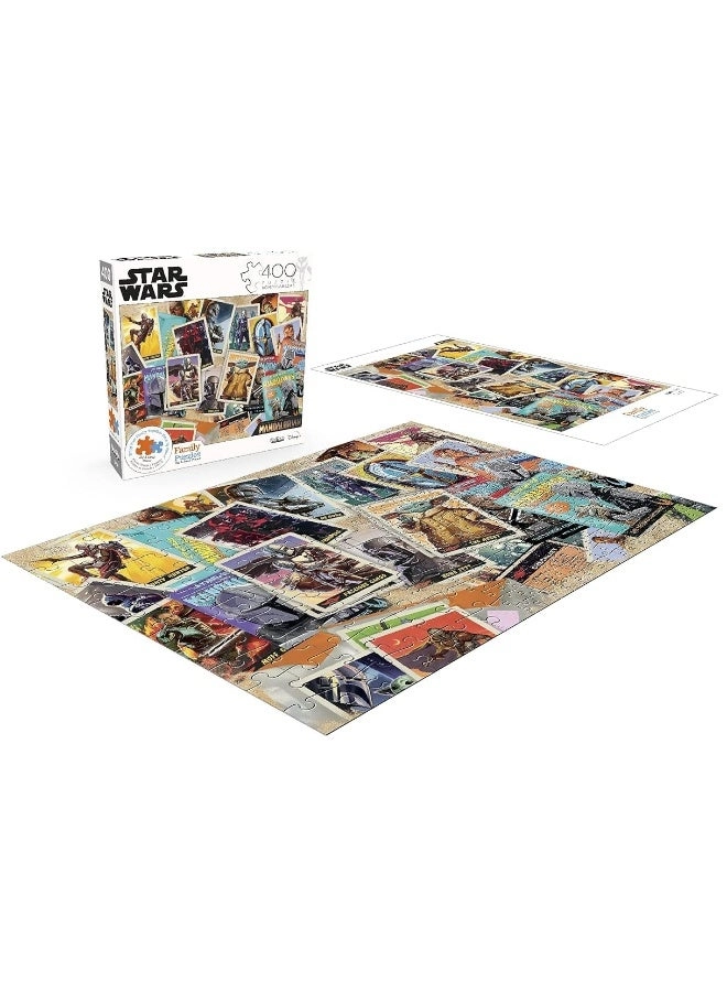 Buffalo Games Star Wars - The Mandalorian Trading Card Expansion Pack Puzzle - 400 pcs