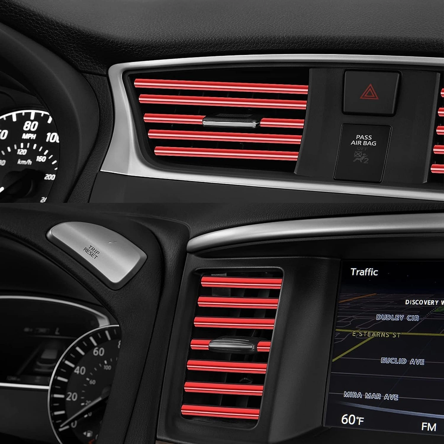 Universal Car AC Vent Decoration Strip