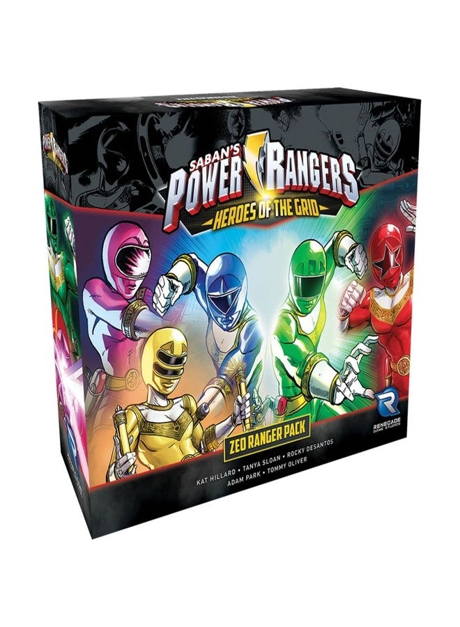 Renegade Game Studios Zeo Ranger - Power Rangers - Heroes Of The Grid Zeo Ranger Pack - 14+ Zeo Ranger