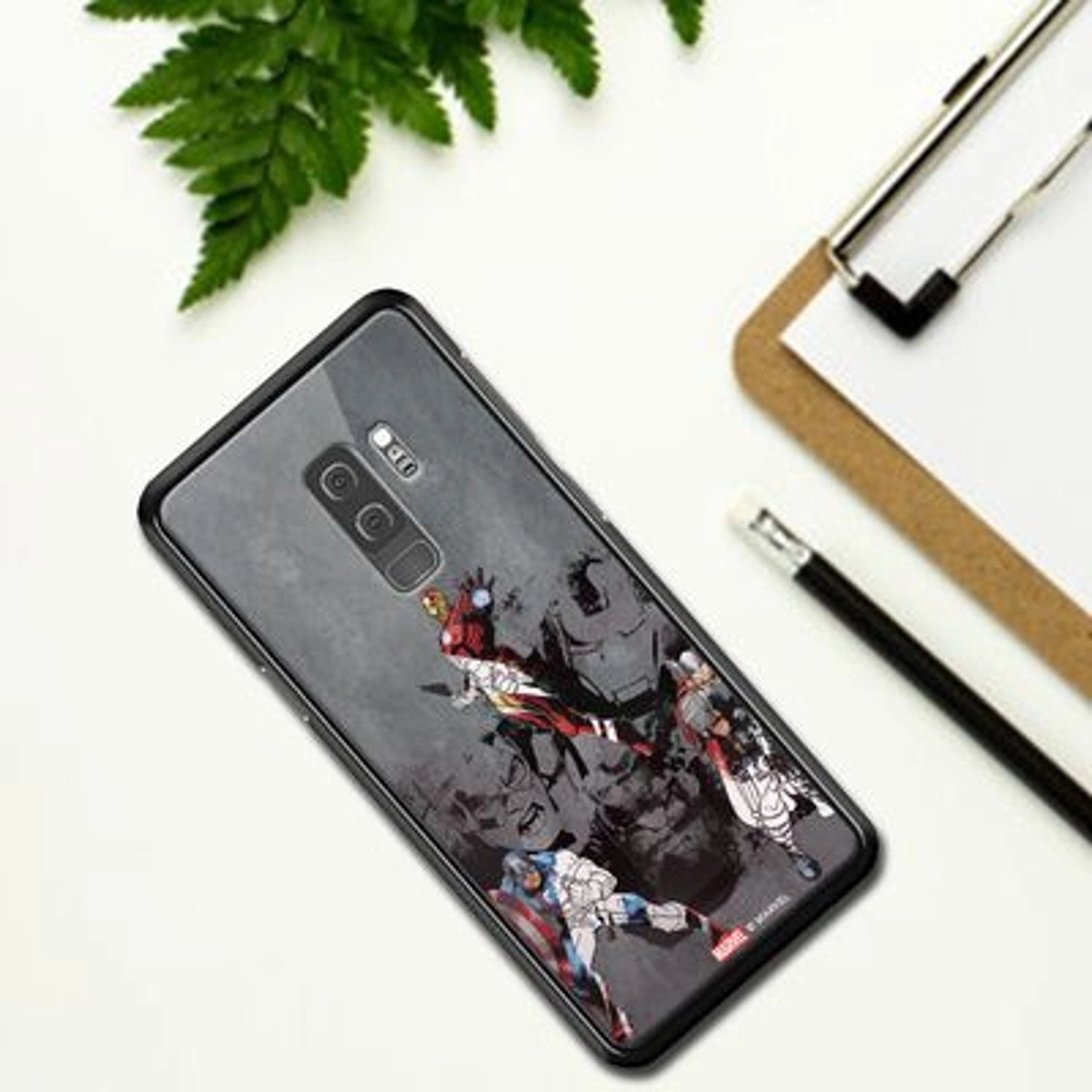 Avengers Cartoon Designs Samsung S9 Plus Cover for Galaxy S9 Plus