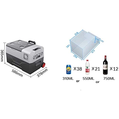 Portable Compressor Refrigerator - 12V/24V Outdoor