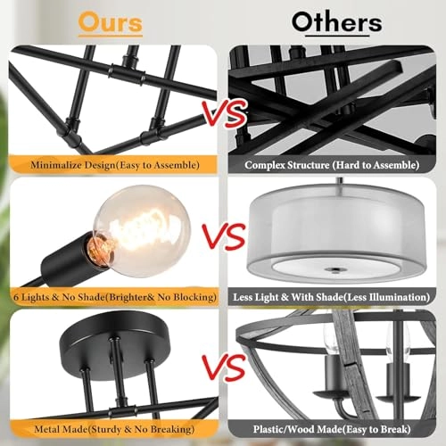 Sputnik Chandelier - Dimmable