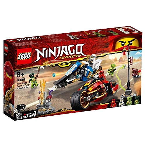 NINJAGO Legacy Kai’s Blade Cycle & Zane’s Snowmobile (70667)
