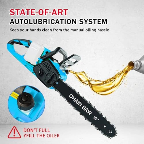 Cordless Chainsaw - 16 Inch Brushless