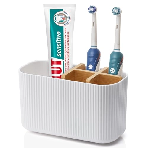 Toothbrush Holder - 5 Slots Countertop