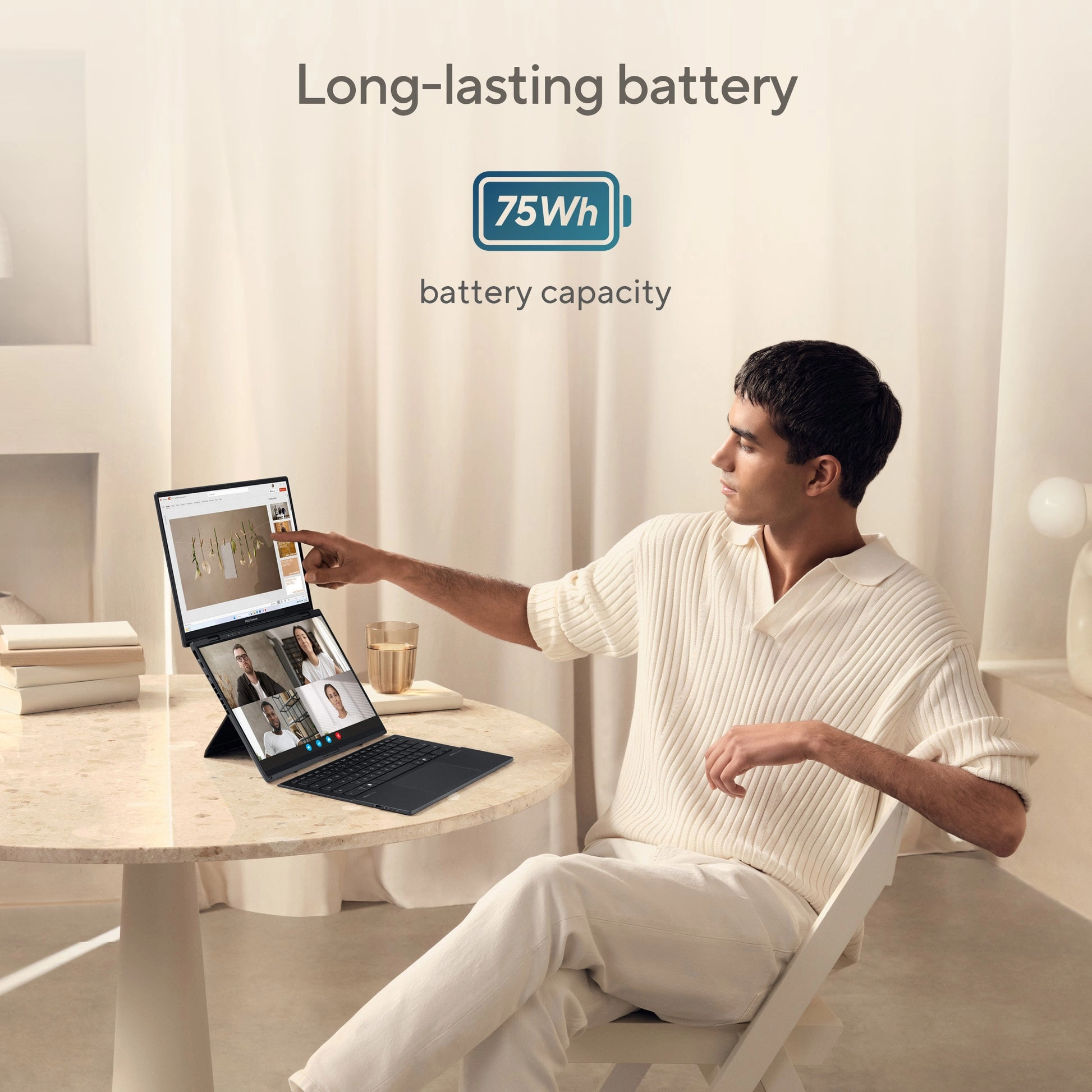 Zenbook DUO UX8406CA - 14'' Core Ultra 7 255H 32GB DDR5 1TB SSD