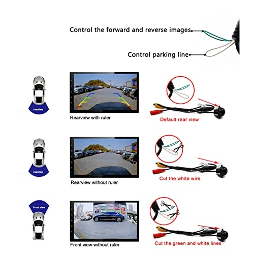Truck Backup Camera - Night vision Wire 1080P