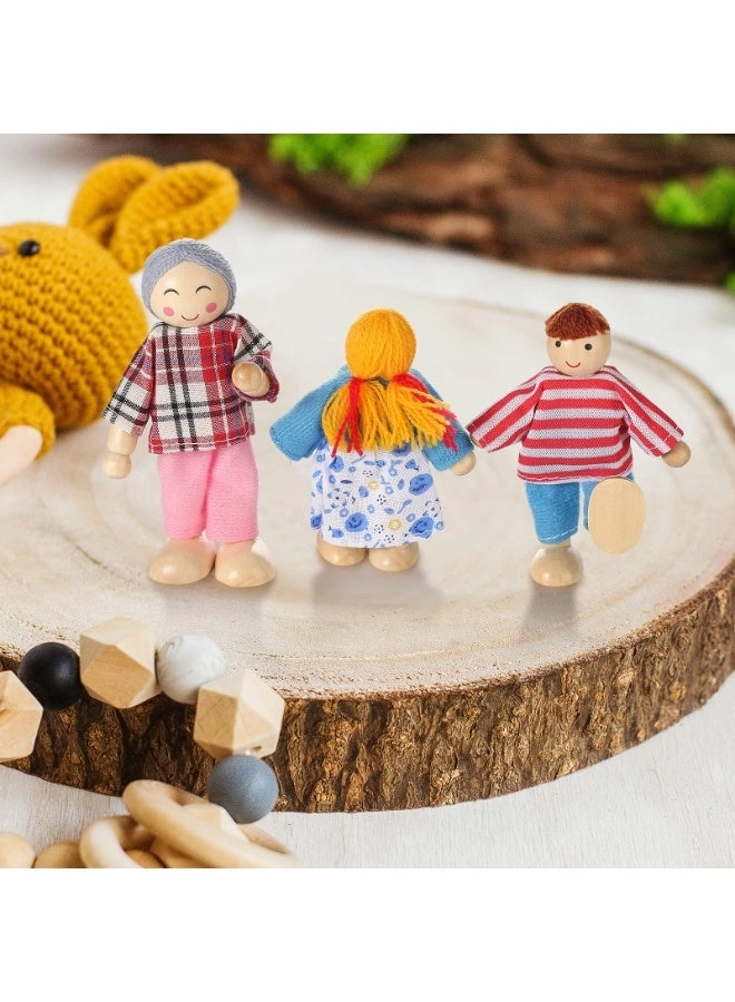 Bending Dolls - Dolls House Set 8 People