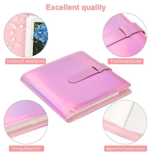 2x3" 256 Pockets PU Leather Photo Album