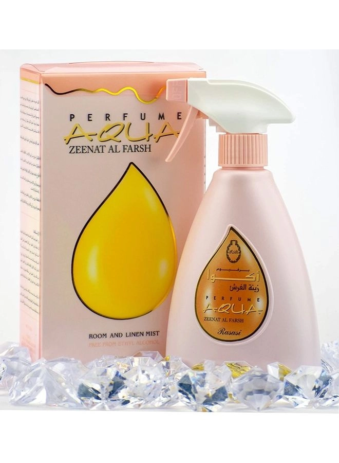 Aqua-Zeenat Al Farsh Room And Linen Mist - 375 ml Oriental