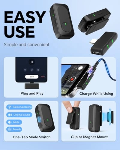 JM1 - 2 Microphones 2.4.GHz