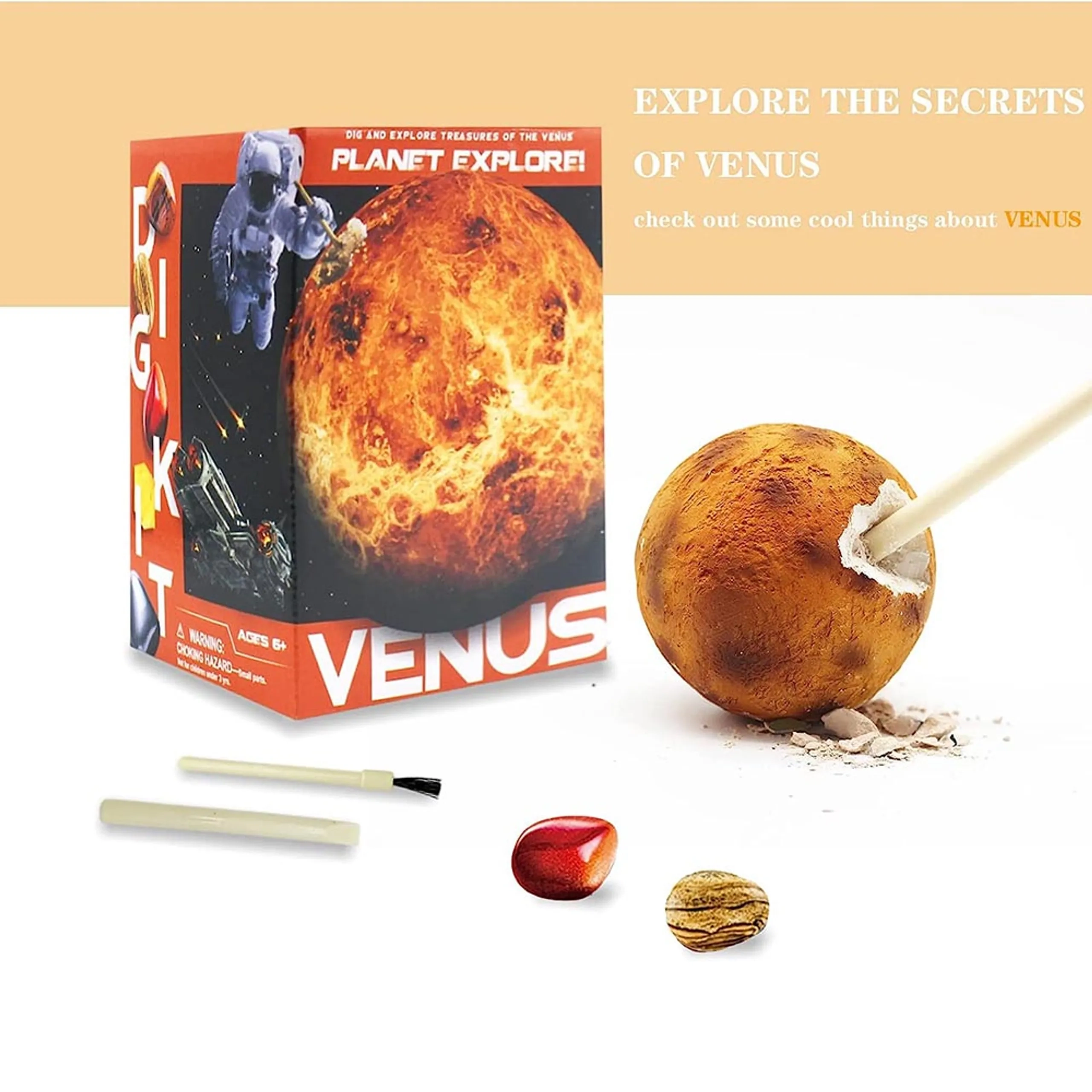 Planet Explore - Venus - 5 pieces 6 years+