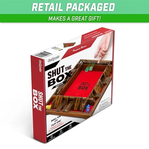 Shut the Box - Premium Wooden 4 Player