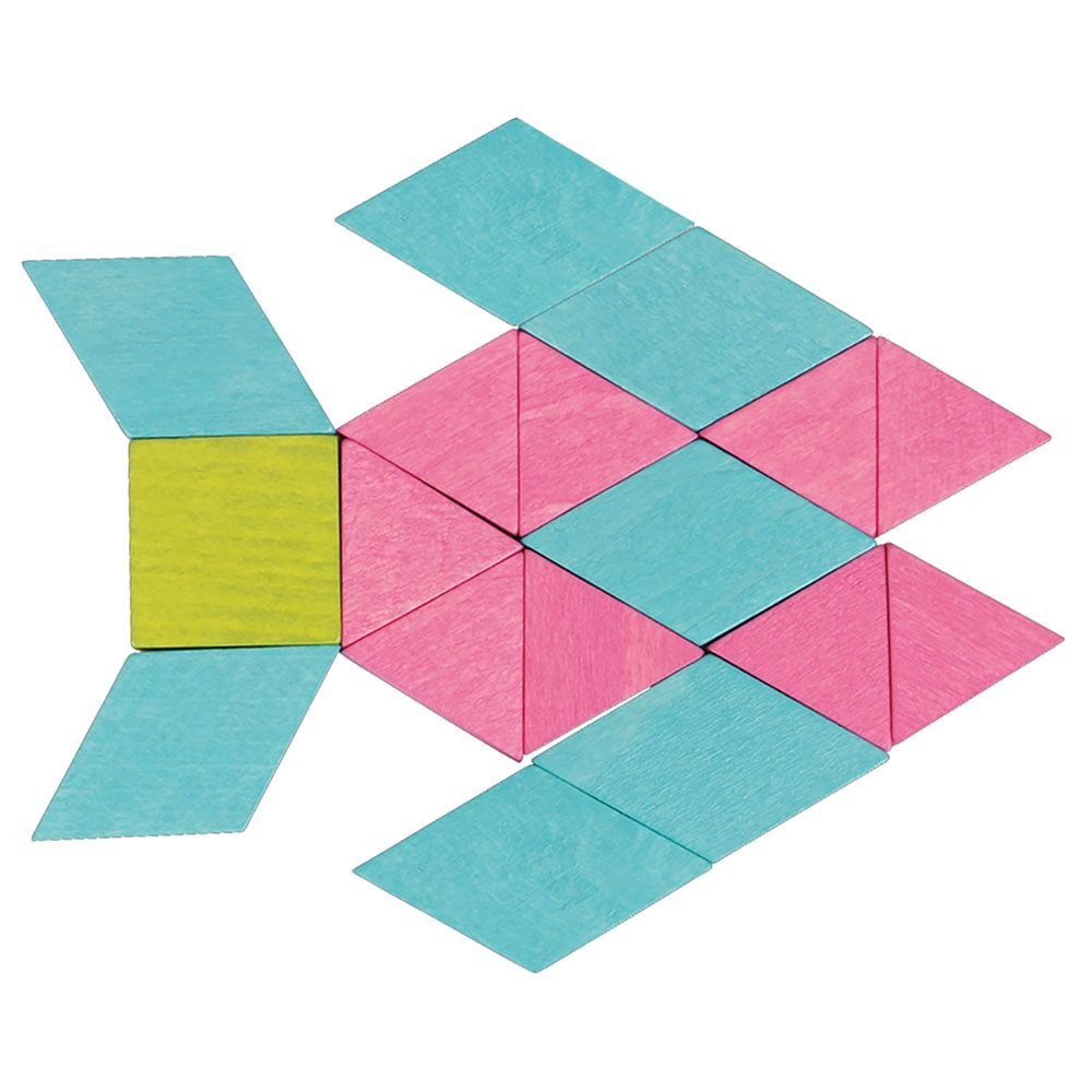 Wooden Mosaic Blocks - 250pcs