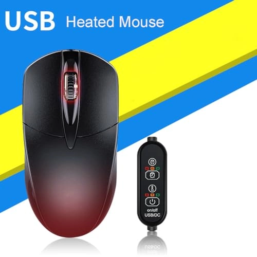 Warmer Hands Ergonomic Mouse - Wired