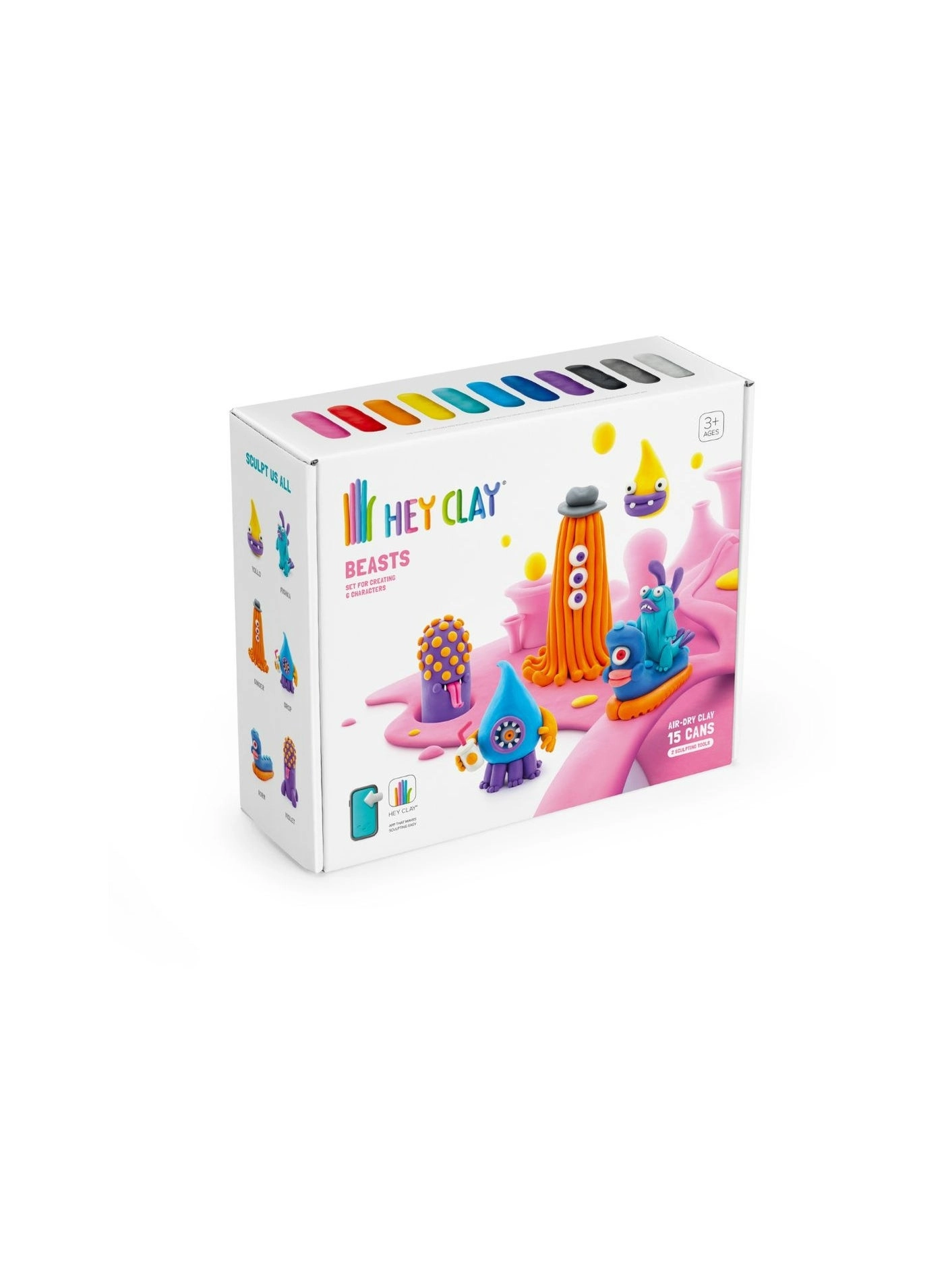 Beasts - Air Dry Clay 15pcs.